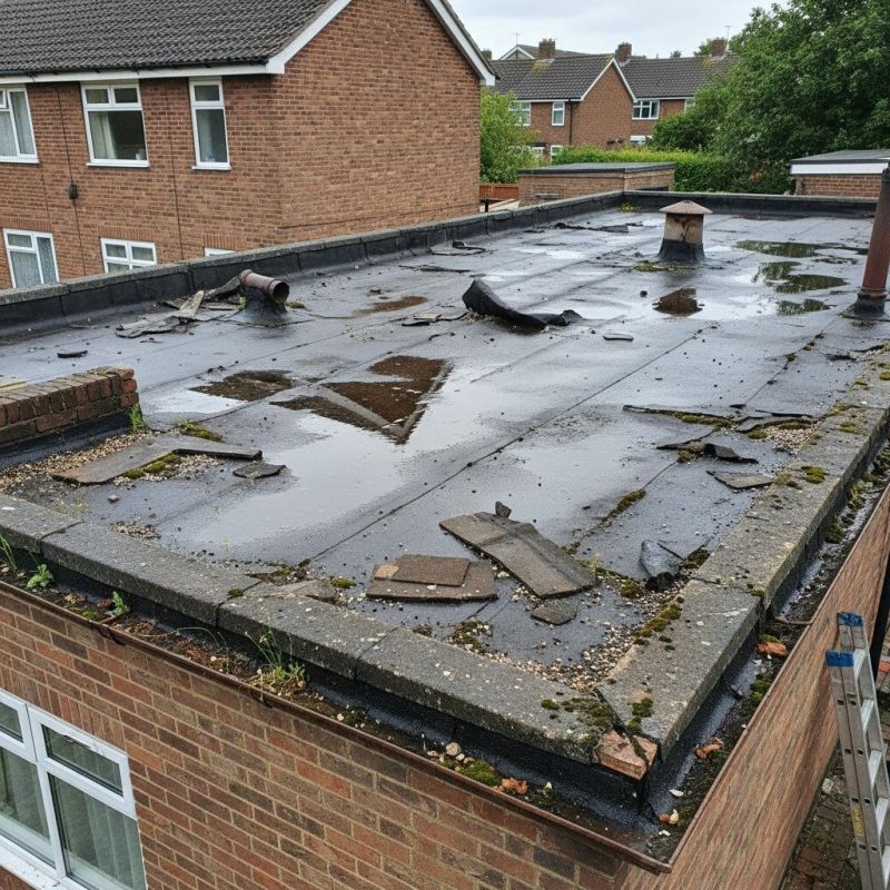 Gravel Roof Repair